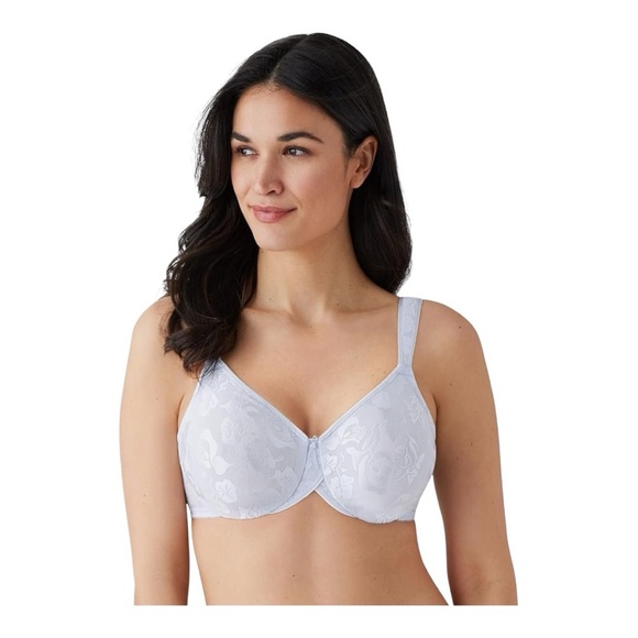Wacoal Women’s Awareness Full Figure Underwire Bra | 40DD | Light Blue | NWT - Picture 1 of 6